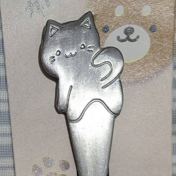 日本新潟燕市製-貓狗造型餐具-叉子-規格圖4