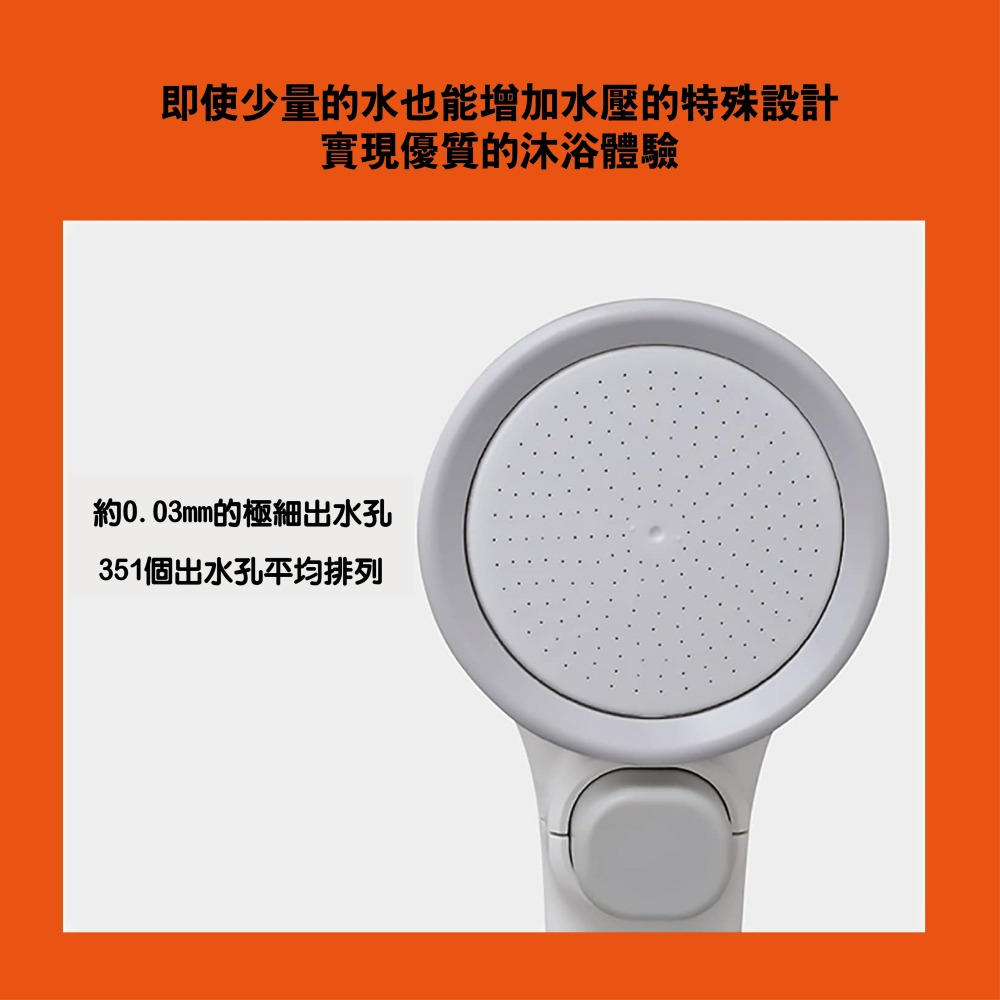 【CERAX 洗樂適衛浴】 日本takagi 浴室用蓮蓬頭壁掛式 附止水開關、省水，淋浴、花灑(JSB021)-細節圖3