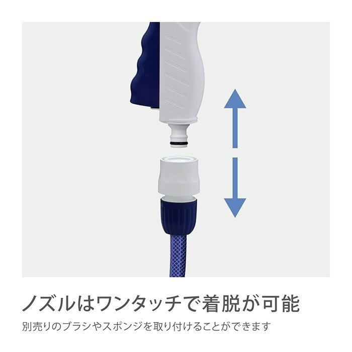 【CERAX 洗樂適衛浴】日本takagi 20M、30M水車灑水組水管車 園藝輕巧上按壓灑水噴頭(RC220TNB)-細節圖9