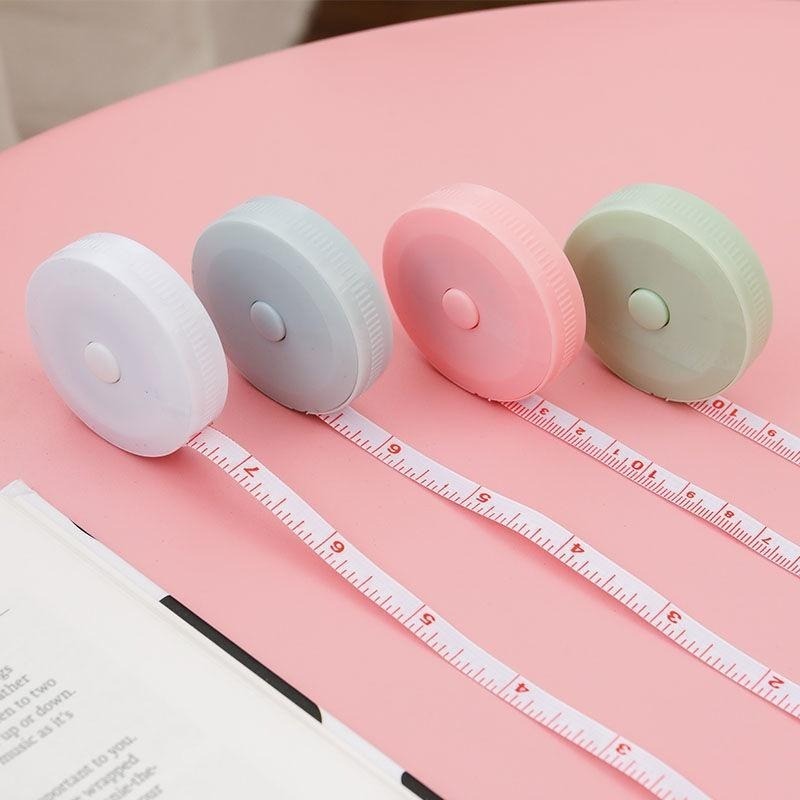 糖果色捲尺 皮尺 米尺 公分捲尺 捲尺 伸縮尺 可愛捲尺 量衣尺 裁縫尺 軟尺 量尺 尺 長尺 測量尺 迷你捲尺 卷尺-細節圖7