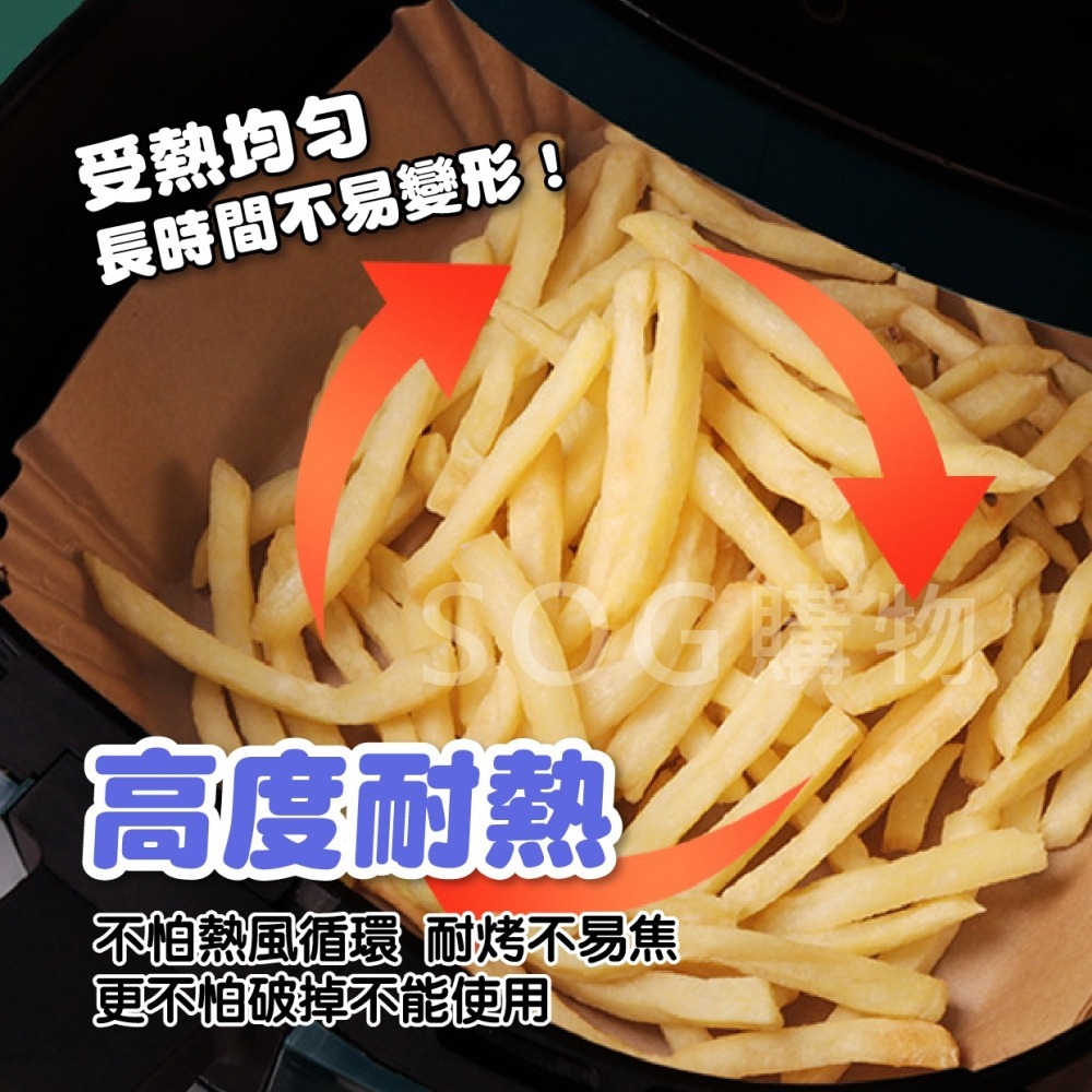 【台灣現貨免運 圓形/方形 氣炸鍋烘焙紙】食品級材質 烘培紙 氣炸鍋吸油紙 烘焙紙 防油紙 氣炸鍋紙 吸油紙 氣炸紙-細節圖4