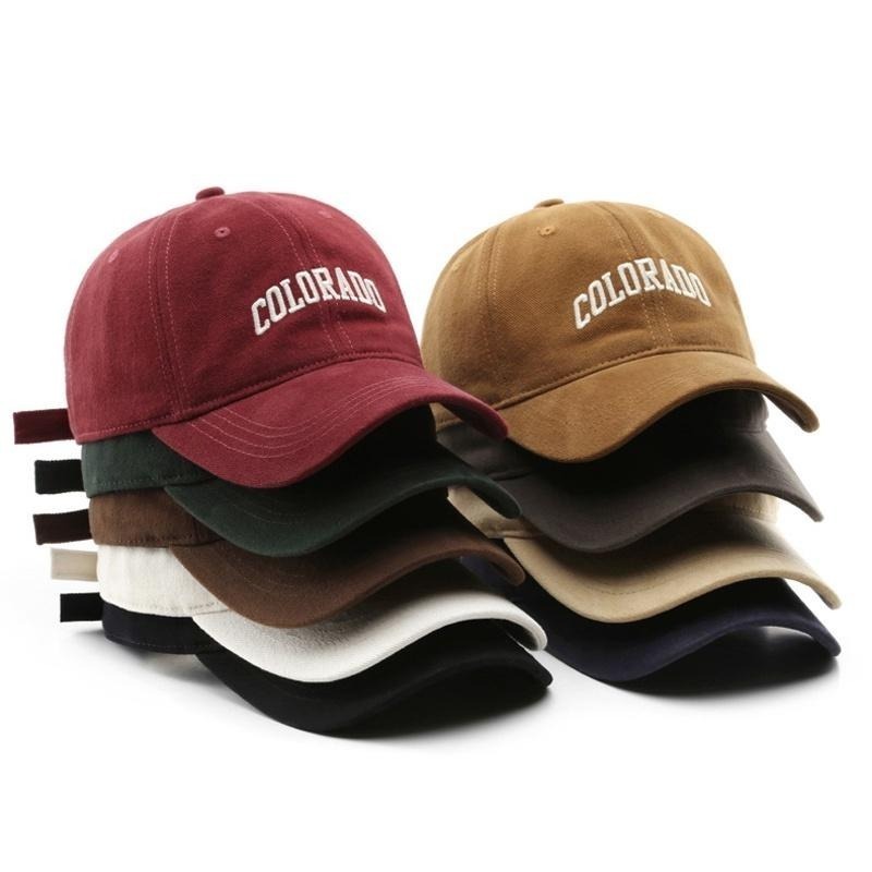 【帽子 刺繡 棒球帽】水洗棒球帽 高磅數老帽 素面老帽 純棉老帽 休閒鴨舌帽 時尚遮陽帽 棒球帽 穿搭 防曬-細節圖8