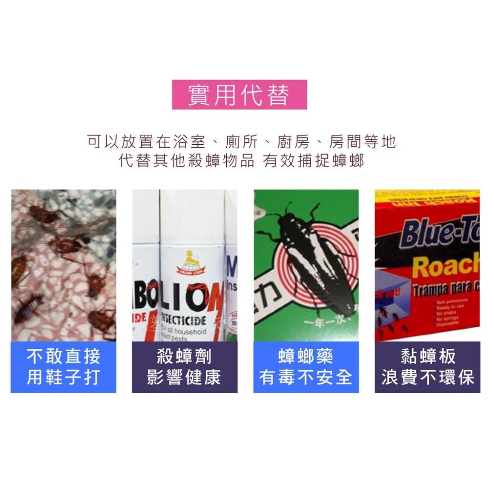 【台灣現貨免運 蟑螂屋】蟑螂捕捉器 蟑螂誘捕器 滅蟑螂器 蟑螂屋 蟑螂藥屋 捕螞蟻神器-細節圖4