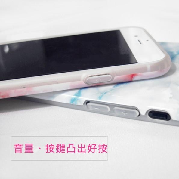 大理石紋路手機殼 防摔殼 適用iPhoneX iPhone6 iPhone7 iPhone8 Plus i6 i7 i8-細節圖3
