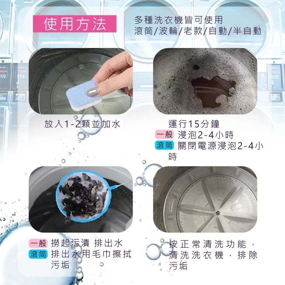 【台灣現貨 全館免運】洗衣機清潔劑 洗衣機清潔 洗衣機清潔錠 洗衣槽清潔錠 發泡錠 洗衣錠 洗衣槽清潔劑 發泡錠 洗衣錠-細節圖5