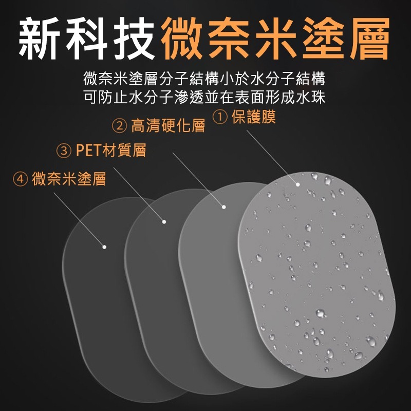 【台灣現貨】後視鏡防水膜 後視鏡防雨膜 防雨膜 防水膜 防水貼 防雨貼膜 後視鏡貼 汽車後照鏡 防雨貼 後照鏡防水-細節圖4