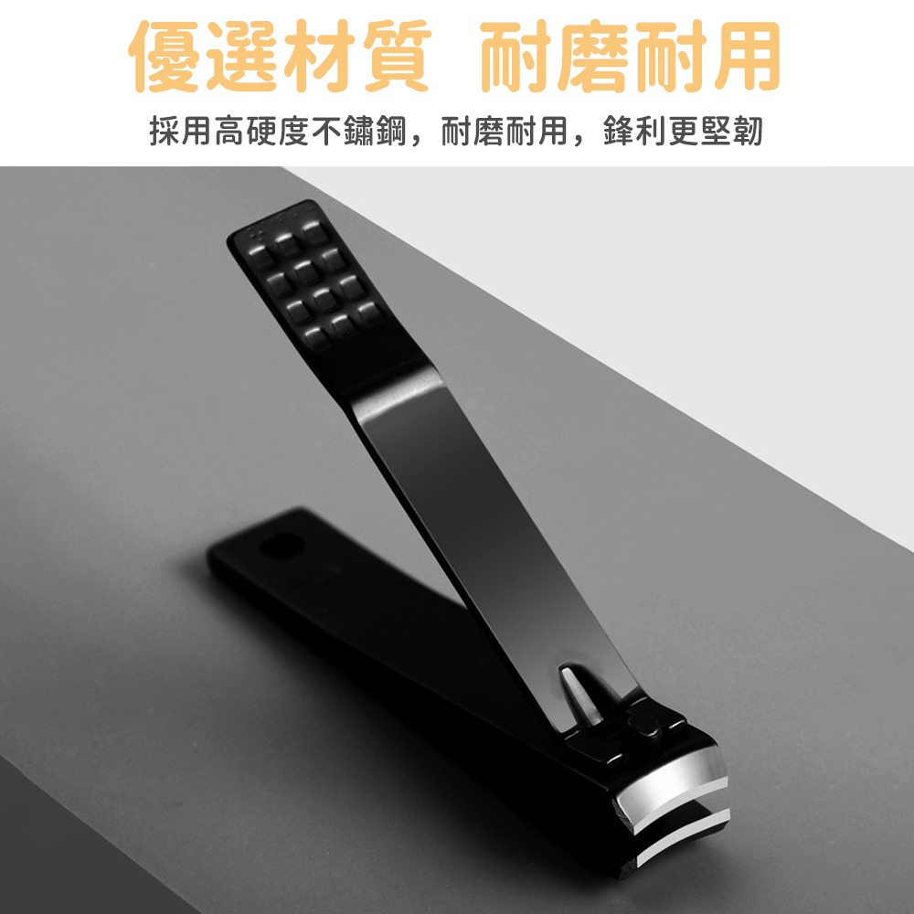 【SOG購物 不鏽鋼指甲剪】黑色 指甲刀 指甲鉗 美甲 修甲 指甲 不銹鋼指甲刀 不銹鋼指甲剪 甲溝剪-細節圖2