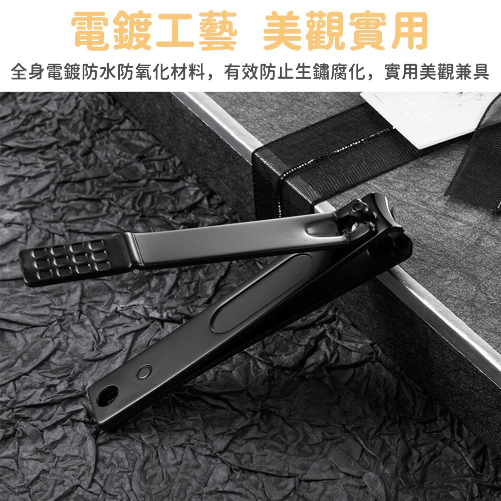 【SOG購物 不鏽鋼指甲剪】黑色 指甲刀 指甲鉗 美甲 修甲 指甲 不銹鋼指甲刀 不銹鋼指甲剪 甲溝剪-細節圖3