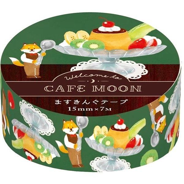 古川紙工 CAFE MOON 深夜咖啡廳 紙膠帶-細節圖4