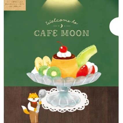古川紙工 CAFE MOON 深夜咖啡廳 A5 L型夾-細節圖3