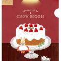 古川紙工 CAFE MOON 深夜咖啡廳 A5 L型夾-規格圖4