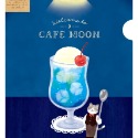 古川紙工 CAFE MOON 深夜咖啡廳 A5 L型夾-規格圖4