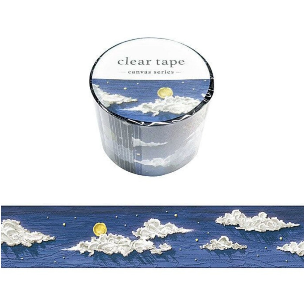 MIND WAVE 油畫風 3cm*3m PET膠帶 clear tape-細節圖3