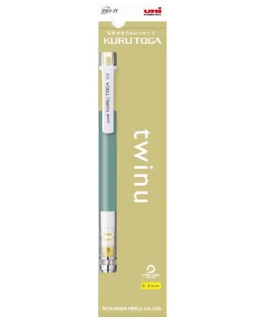 Uni 三菱鉛筆 KURU TOGA 旋轉自動筆 TWINU限定版 0.3mm-細節圖3