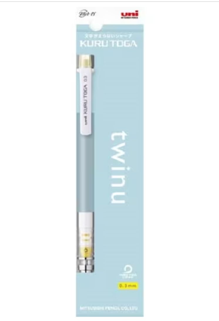 Uni 三菱鉛筆 KURU TOGA 旋轉自動筆 TWINU限定版 0.3mm-細節圖5