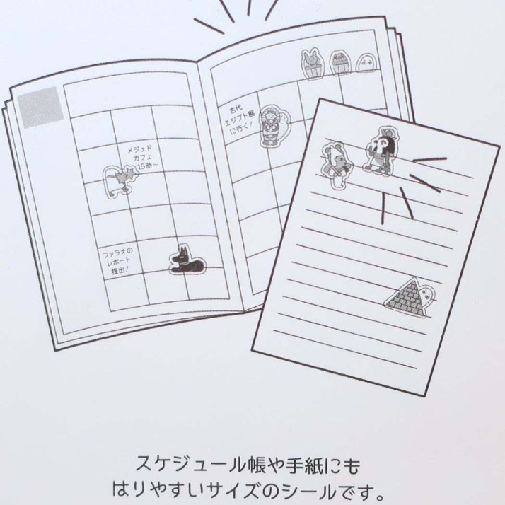 KAMIO 日本進口 Petit Mark Seal Vol.2 透明金箔PET貼紙-細節圖5