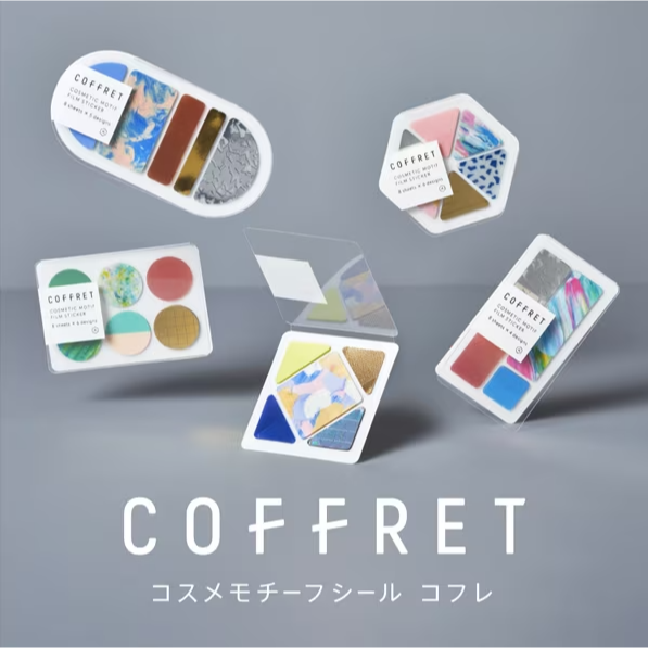 【HITOTOKI 】COFFRET 薄膜貼紙 隨身攜帶式-方形(COFS)-細節圖5