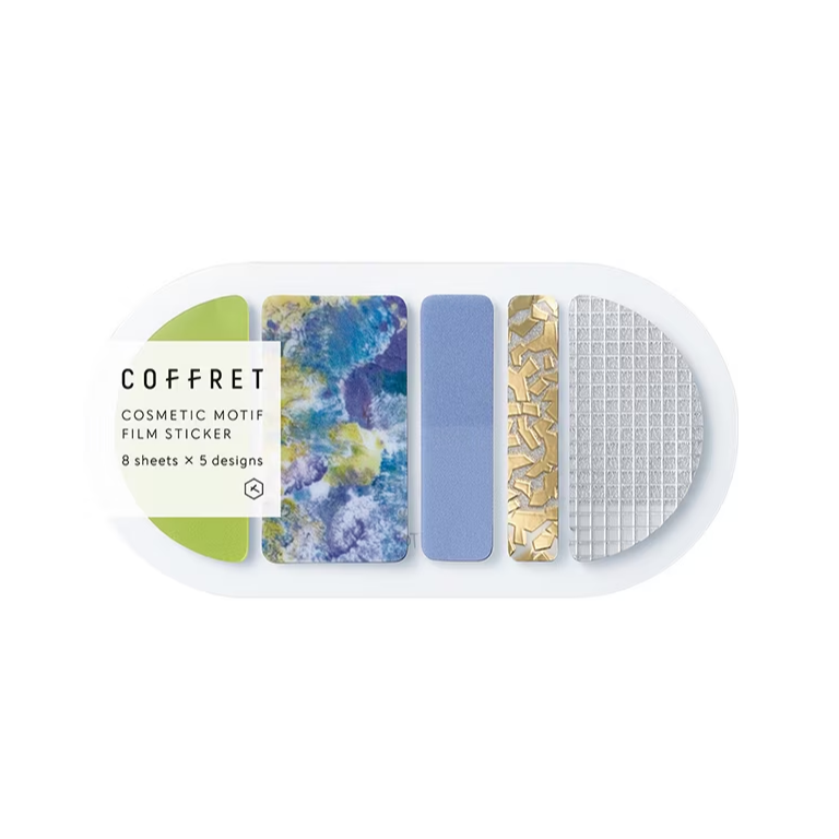 【HITOTOKI 】COFFRET 薄膜貼紙 隨身攜帶式-橢圓形(COFR)-細節圖2