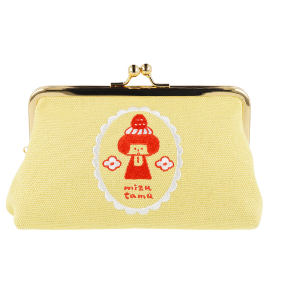 MIZUTAMA x SUNSTAR 刺繡金口筆袋-細節圖5
