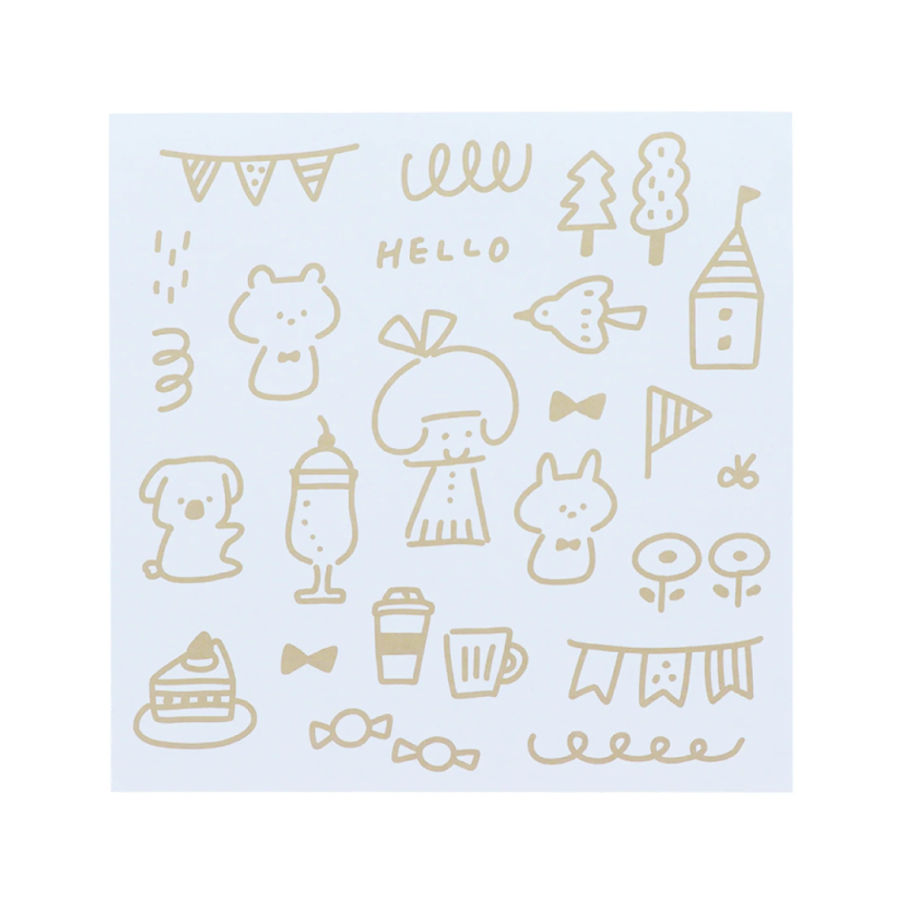 MIZUTAMA x SUNSTAR 裝飾素材貼紙-細節圖3