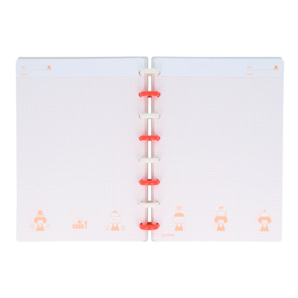 MIZUTAMA x SUNSTAR A5環型活頁筆記本-細節圖4