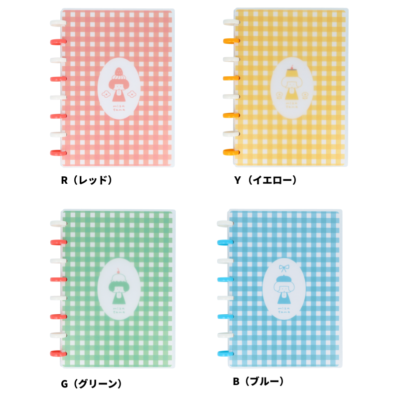 MIZUTAMA x SUNSTAR A5環型活頁筆記本-細節圖10