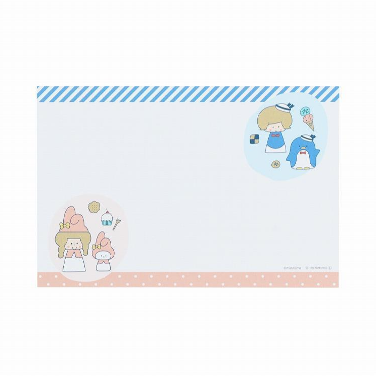MIZUTAMA x 三麗鷗 信紙組-細節圖8