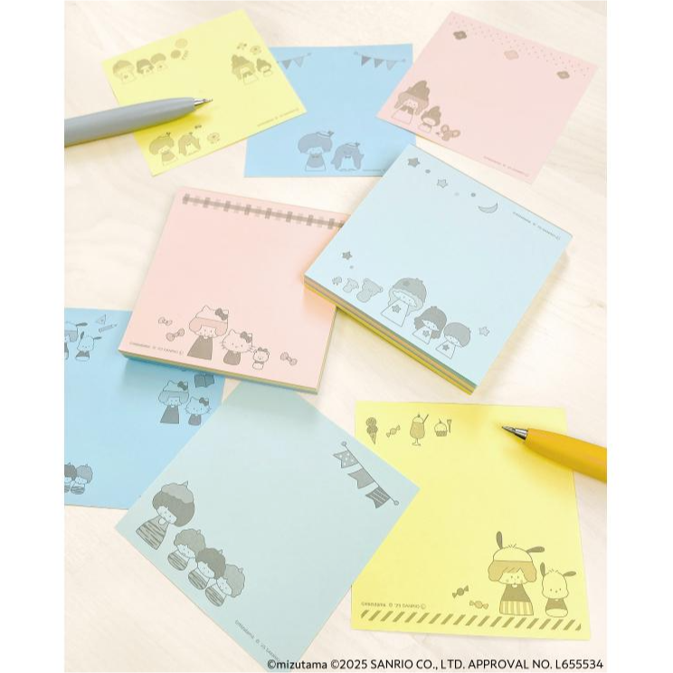MIZUTAMA x 三麗鷗 便利貼-細節圖8