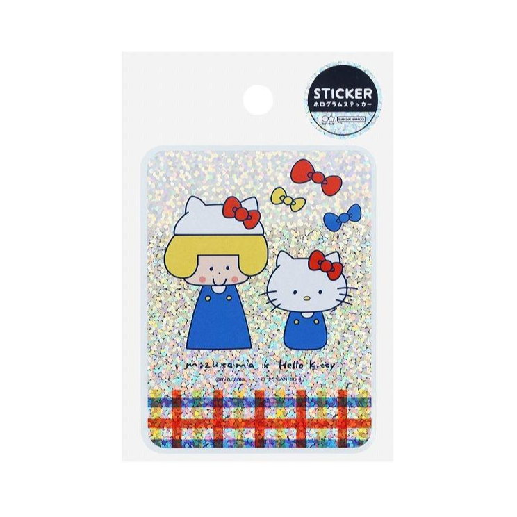 MIZUTAMA x 三麗鷗 單張貼紙-規格圖3