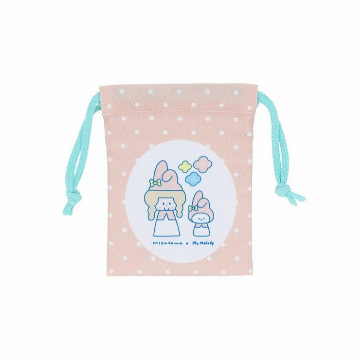 MIZUTAMA x 三麗鷗 束口袋兩件組-細節圖9