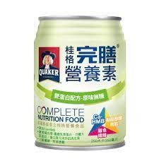 桂格 完膳營養素-雙蛋白配方原味無糖 (250ml/24瓶/箱)