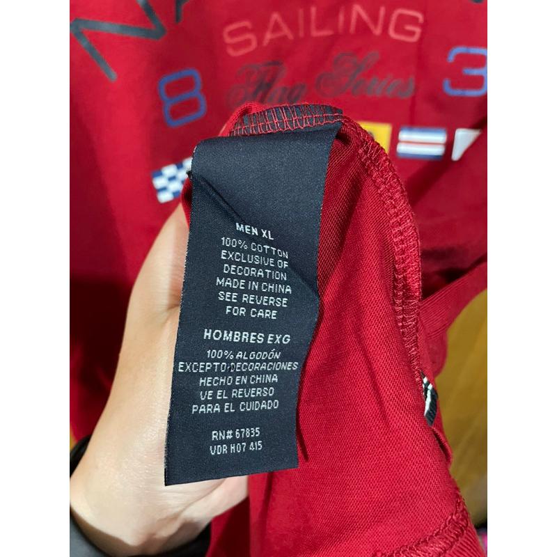 nautica 紅色上衣-細節圖4
