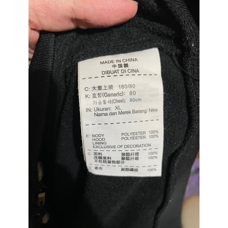 Nike 連帽外套 大童 女生-細節圖4
