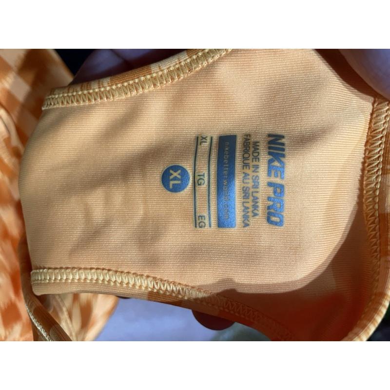 Nike 運動內衣 橘色-細節圖4