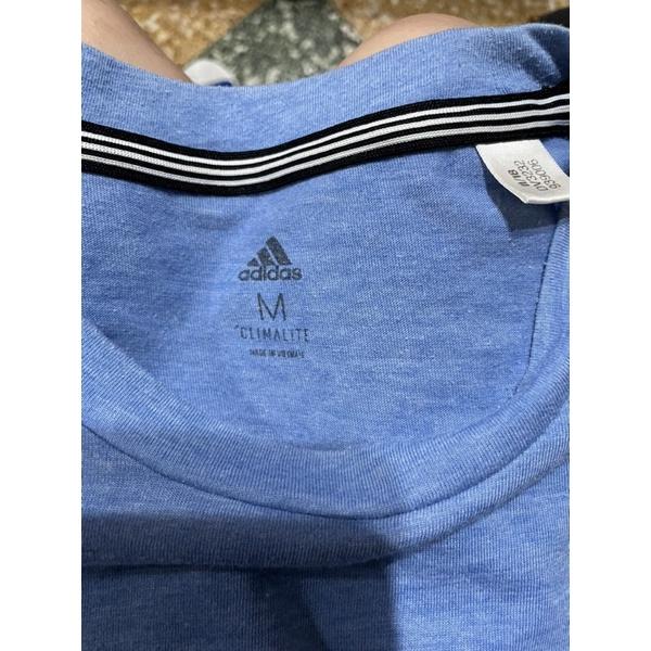 adidas 休閒上衣 藍色-細節圖3