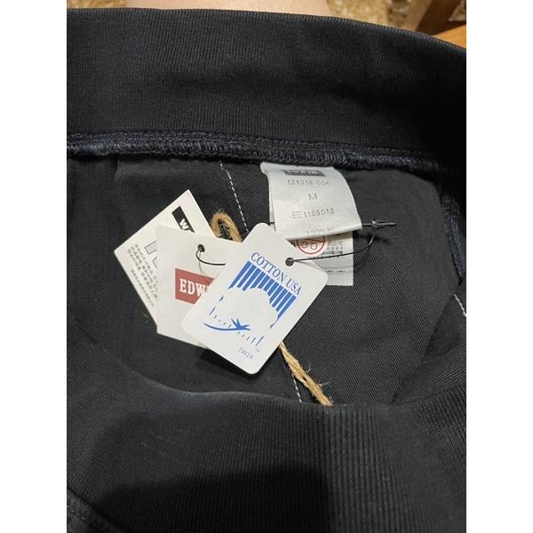 Edwin 黑色短褲-細節圖3