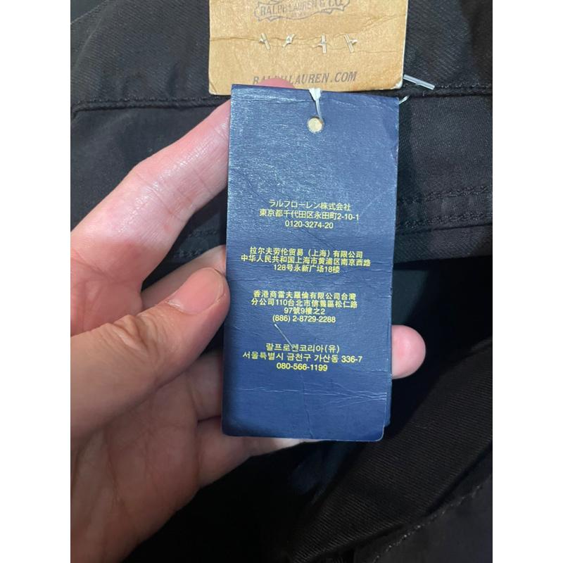 Ralph Lauren 黑色牛仔褲-細節圖6