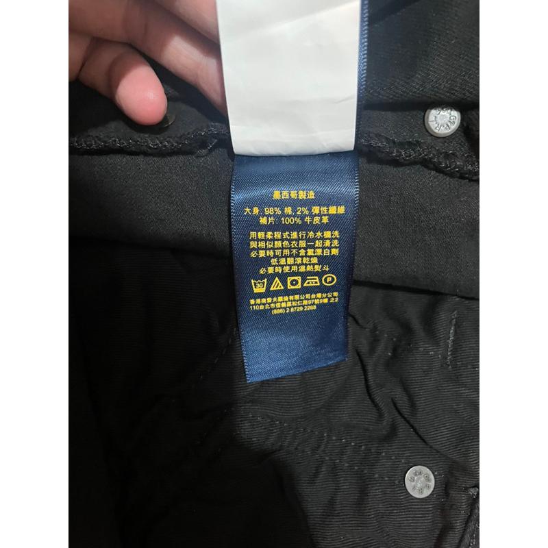 Ralph Lauren 黑色牛仔褲-細節圖8