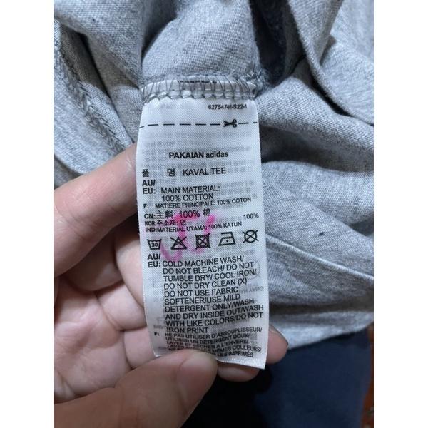 adidas 灰色t shirt-細節圖4