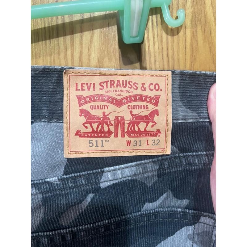 Levis 511 迷彩牛仔褲-細節圖3