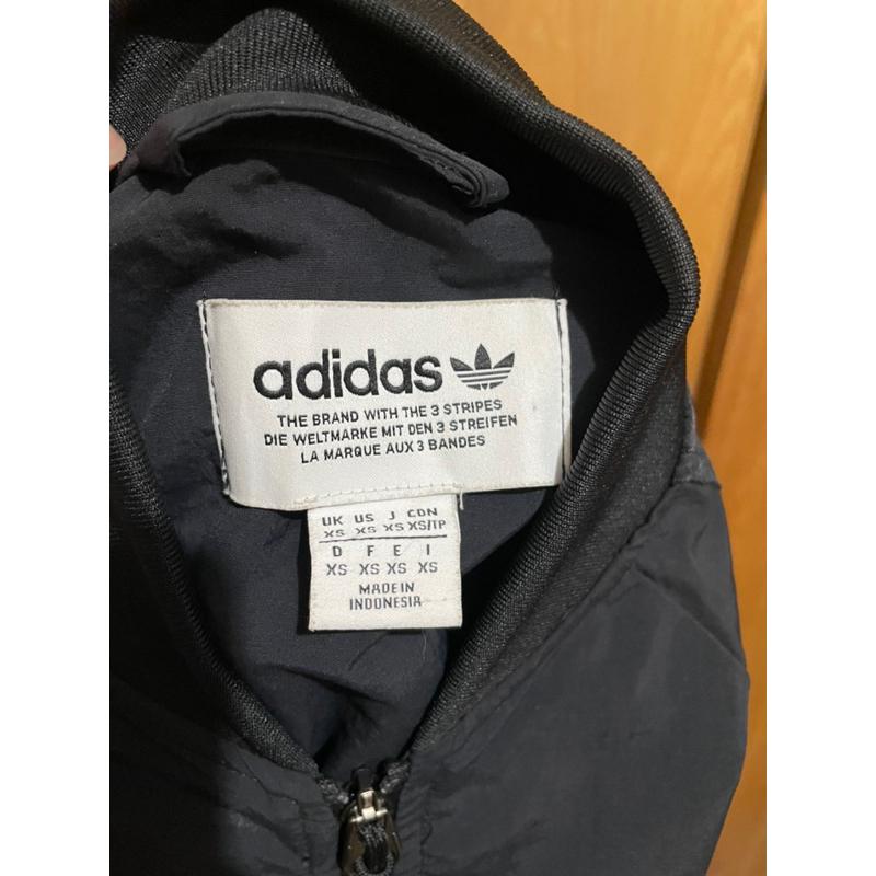 Adidas 防風外套 黑色-細節圖3