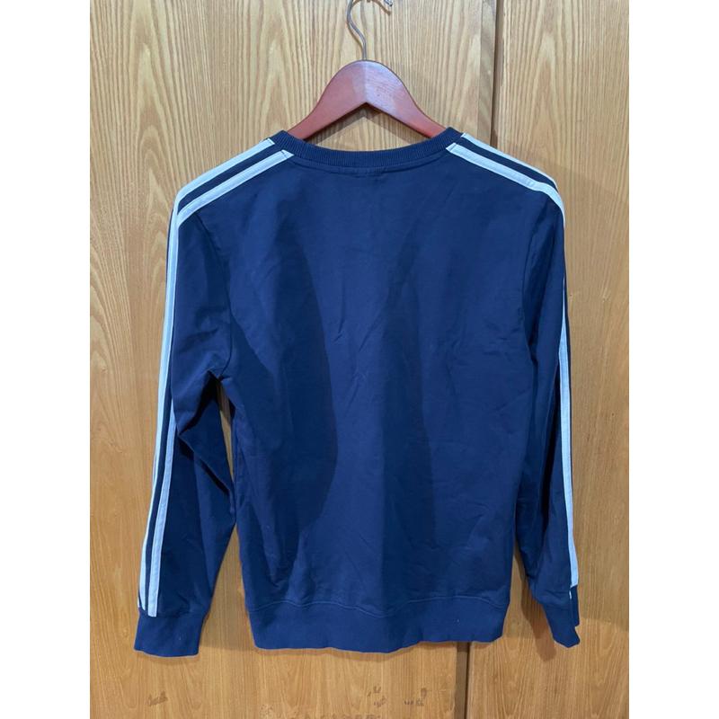 Adidas 深藍色大學T-細節圖2