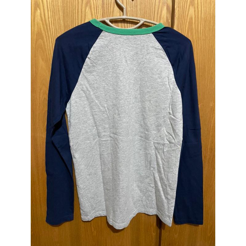 GAP 長袖上衣 拼色-細節圖2