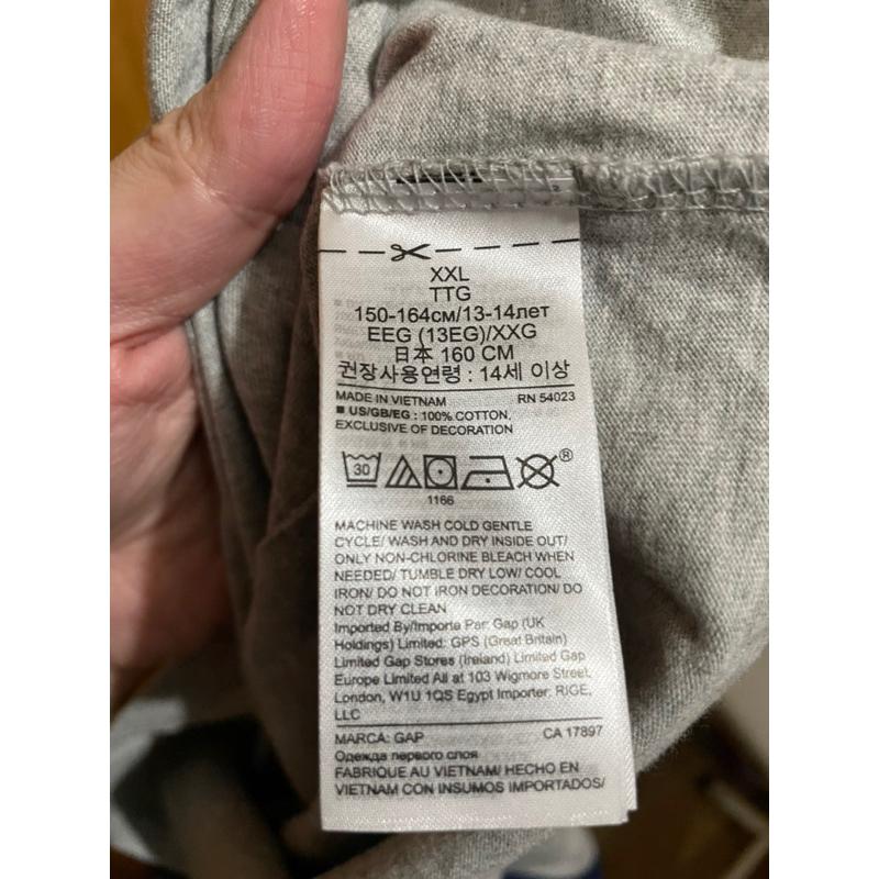 GAP 長袖上衣 拼色-細節圖4