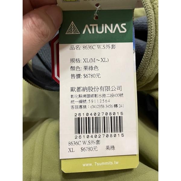 全新 歐都納 atunas 刷毛外套-細節圖3