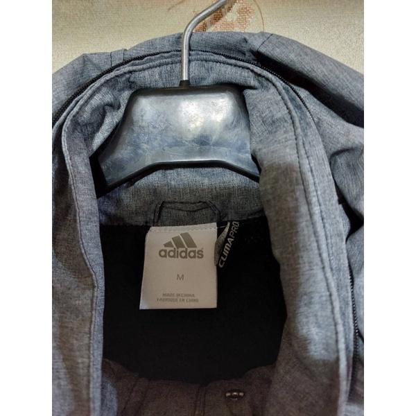 adidas 灰色 女連帽外套-細節圖2