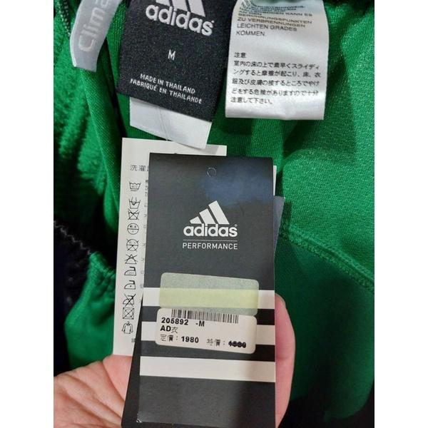 adidas 綠色運動長褲-細節圖3