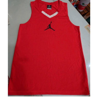Jordan 籃球上衣 紅色球衣