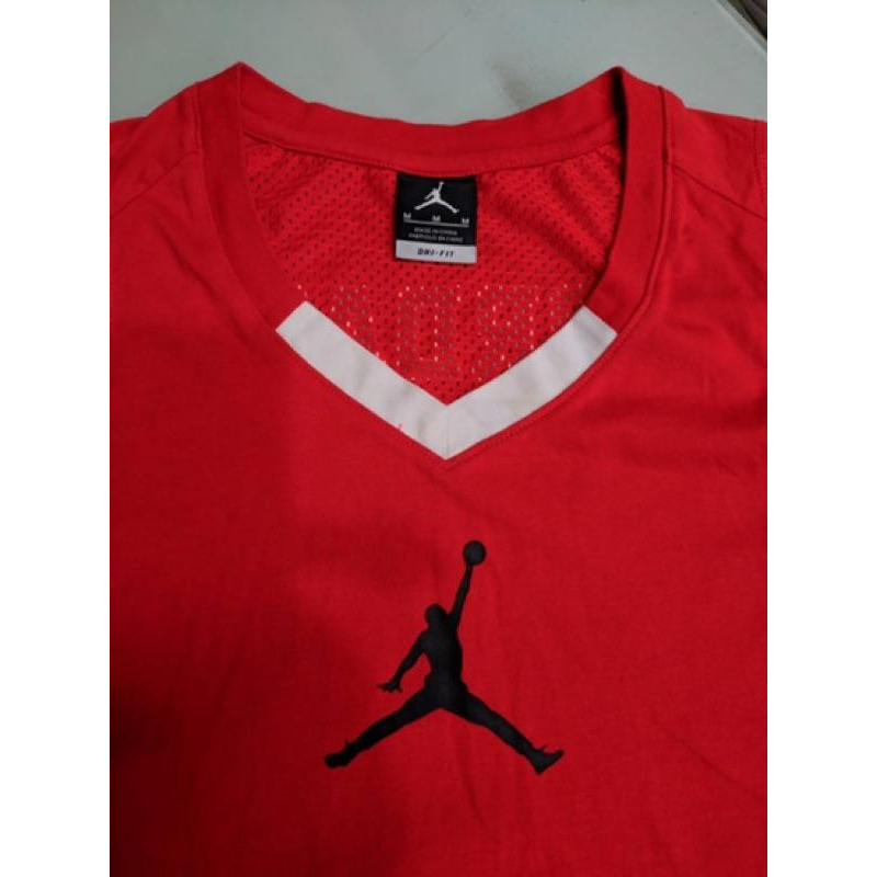 Jordan 籃球上衣 紅色球衣-細節圖2