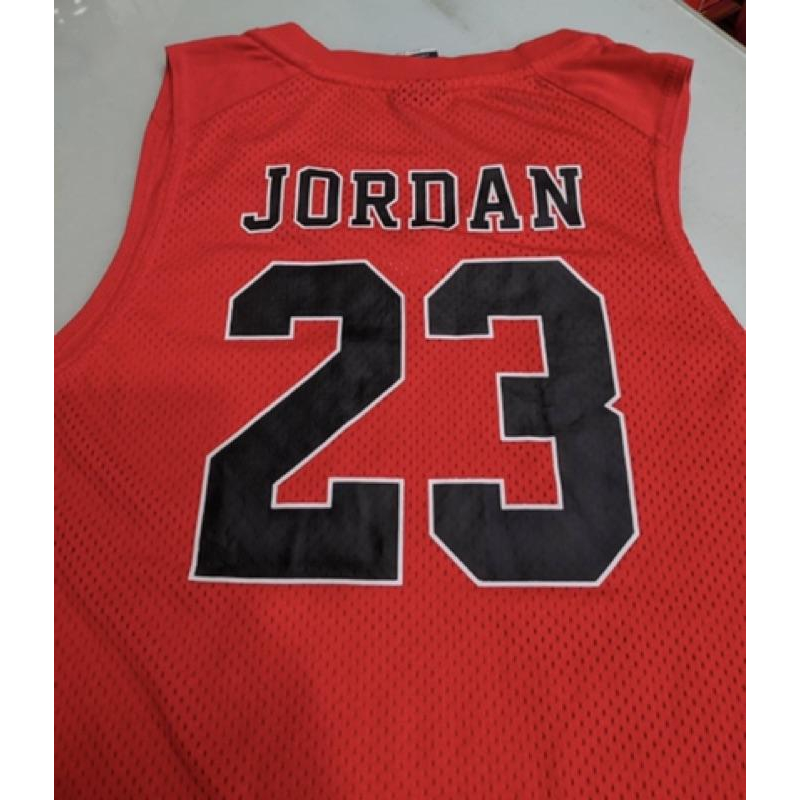Jordan 籃球上衣 紅色球衣-細節圖4